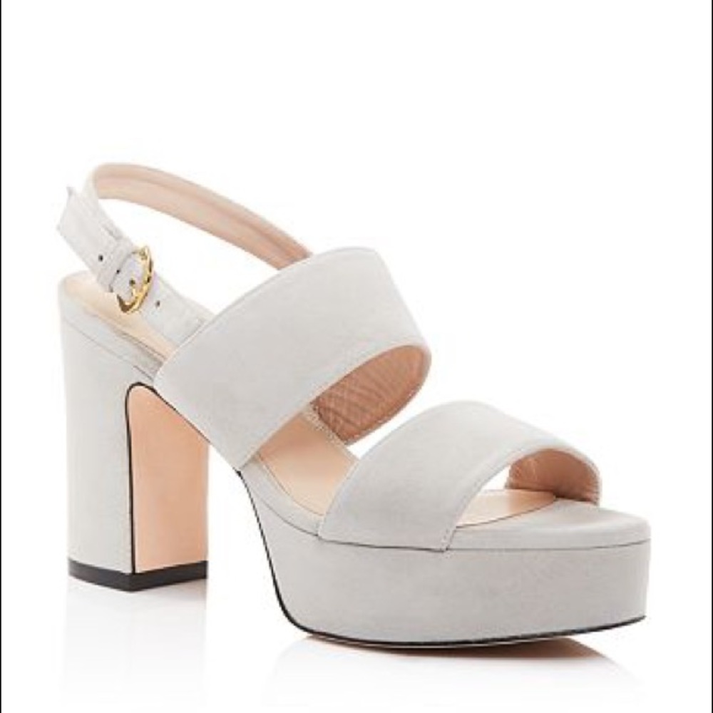Stuart Weitzman Ono Suede Platform Sandals